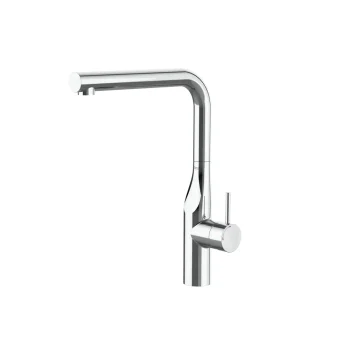 Mezclador monomando para cocina con caño giratorio